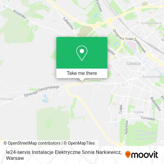 Ie24-servis Instalacje Elektryczne Sonia Narkiewicz map