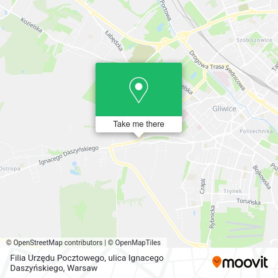 Filia Urzędu Pocztowego, ulica Ignacego Daszyńskiego map