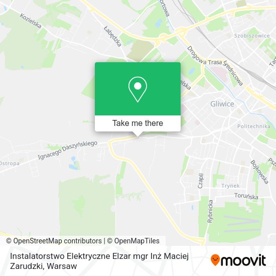 Instalatorstwo Elektryczne Elzar mgr Inż Maciej Zarudzki map