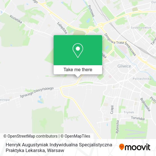 Henryk Augustyniak Indywidualna Specjalistyczna Praktyka Lekarska map