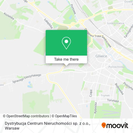 Dystrybucja Centrum Nieruchomości sp. z o.o. map