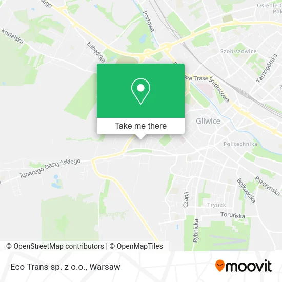 Eco Trans sp. z o.o. map