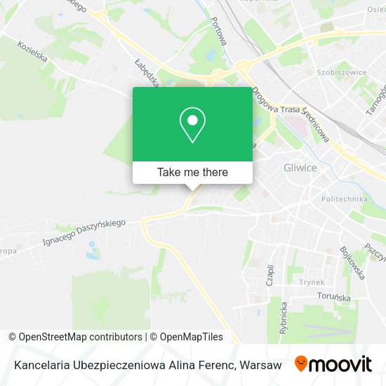 Kancelaria Ubezpieczeniowa Alina Ferenc map