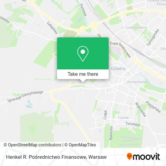 Henkel R. Pośrednictwo Finansowe map