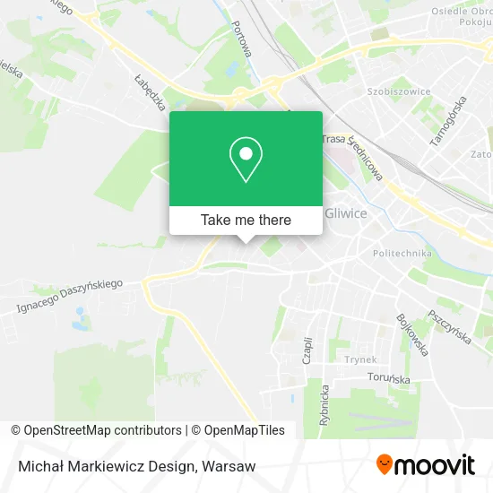 Карта Michał Markiewicz Design