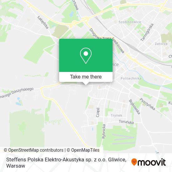 Steffens Polska Elektro-Akustyka sp. z o.o. Gliwice map