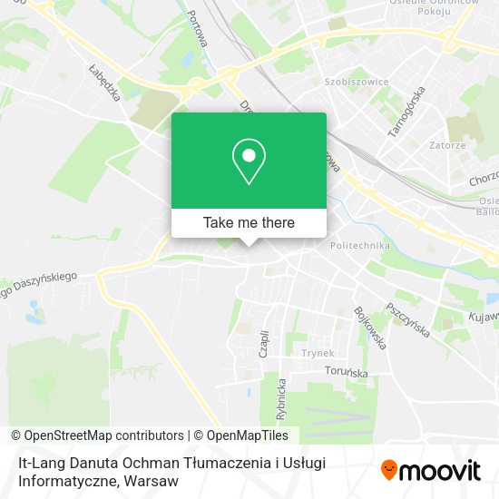 Карта It-Lang Danuta Ochman Tłumaczenia i Usługi Informatyczne