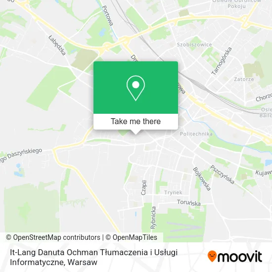 It-Lang Danuta Ochman Tłumaczenia i Usługi Informatyczne map