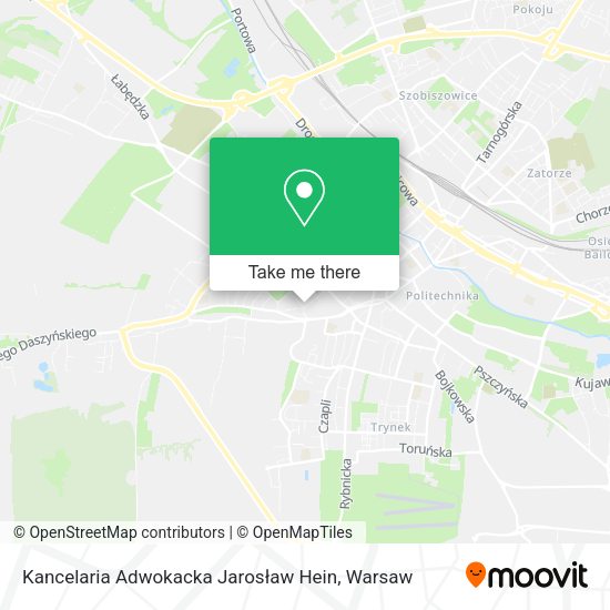 Kancelaria Adwokacka Jarosław Hein map