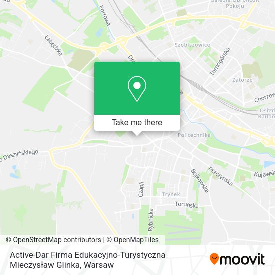 Active-Dar Firma Edukacyjno-Turystyczna Mieczysław Glinka map