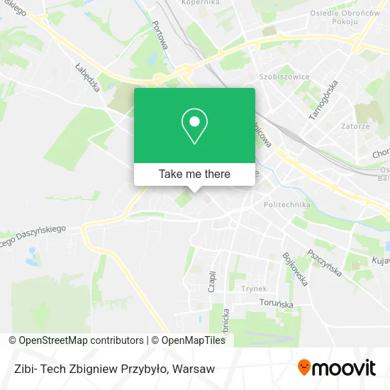 Карта Zibi- Tech Zbigniew Przybyło