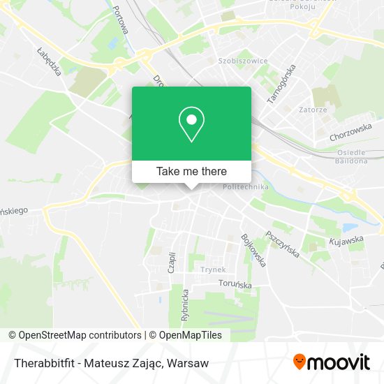 Therabbitfit - Mateusz Zając map