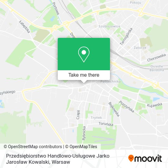 Przedsiębiorstwo Handlowo-Usługowe Jarko Jarosław Kowalski map