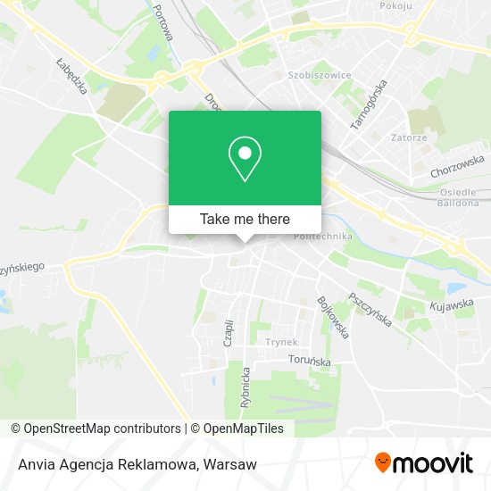 Anvia Agencja Reklamowa map