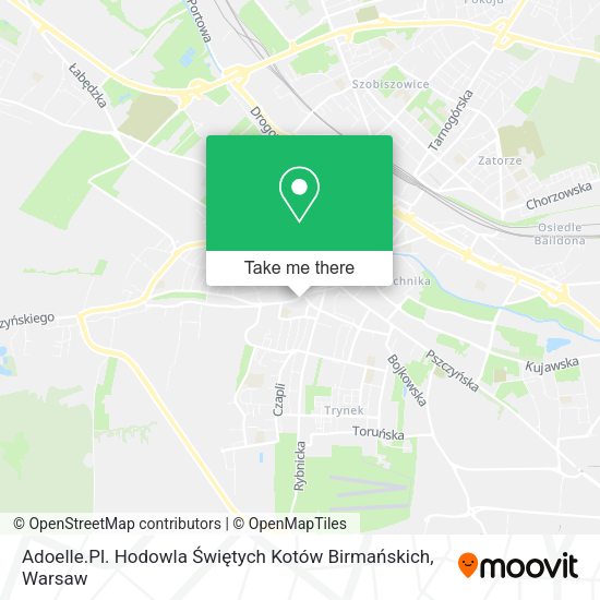 Adoelle.Pl. Hodowla Świętych Kotów Birmańskich map