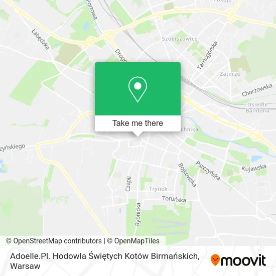 Карта Adoelle.Pl. Hodowla Świętych Kotów Birmańskich