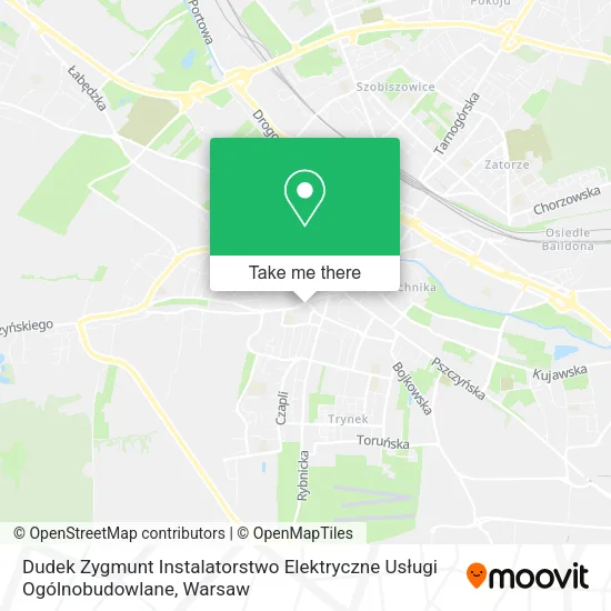 Dudek Zygmunt Instalatorstwo Elektryczne Usługi Ogólnobudowlane map