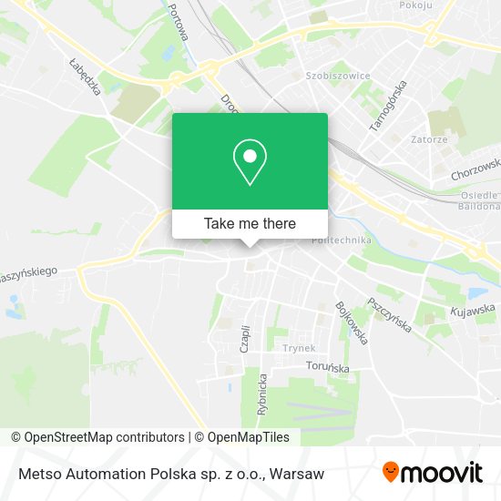 Metso Automation Polska sp. z o.o. map