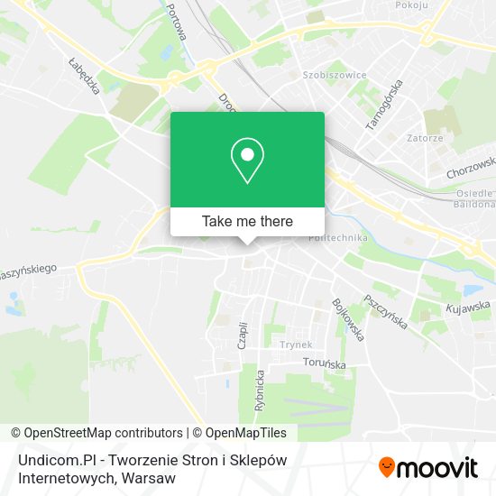 Undicom.Pl - Tworzenie Stron i Sklepów Internetowych map