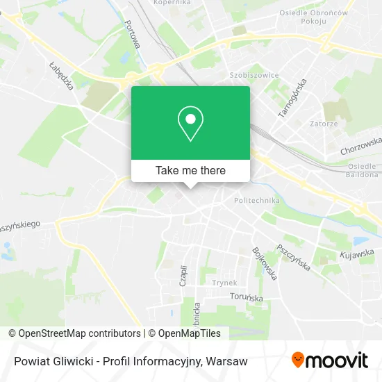 Powiat Gliwicki - Profil Informacyjny map
