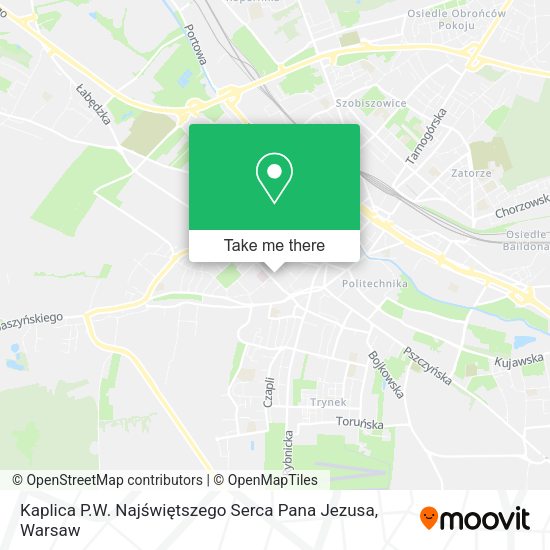 Kaplica P.W. Najświętszego Serca Pana Jezusa map