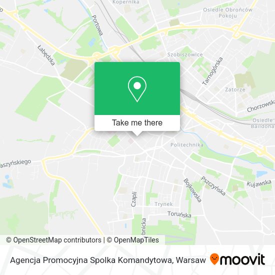 Agencja Promocyjna Spolka Komandytowa map