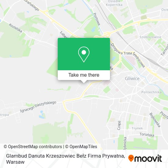 Glambud Danuta Krzeszowiec Bełz Firma Prywatna map