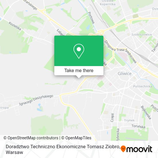 Doradztwo Techniczno Ekonomiczne Tomasz Ziobro map