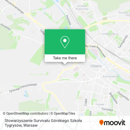 Stowarzyszenie Survivalu Górskiego Szkoła Tygrysów map