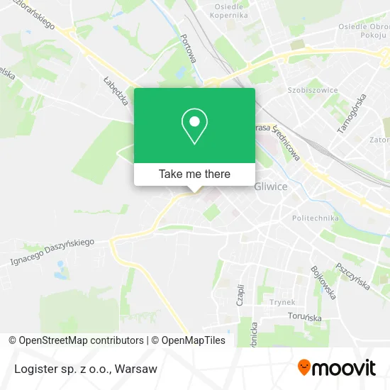 Карта Logister sp. z o.o.