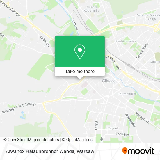 Карта Alwanex Halaunbrenner Wanda