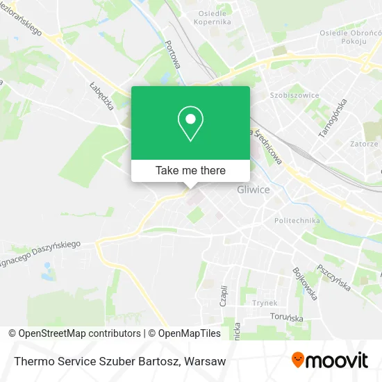 Карта Thermo Service Szuber Bartosz
