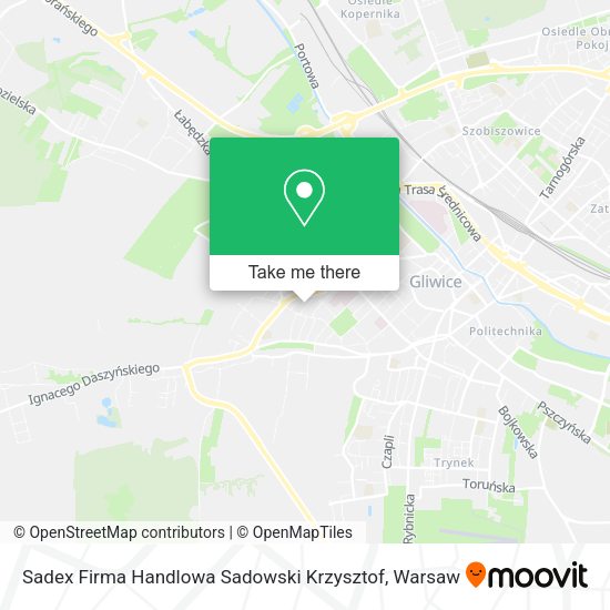 Sadex Firma Handlowa Sadowski Krzysztof map