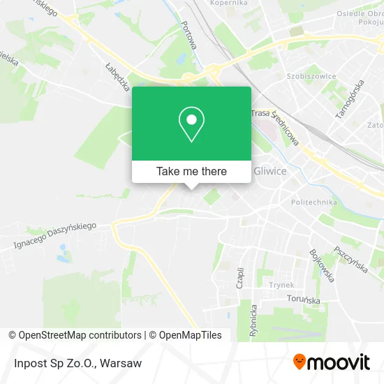 Inpost Sp Zo.O. map