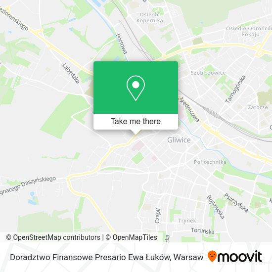 Doradztwo Finansowe Presario Ewa Łuków map