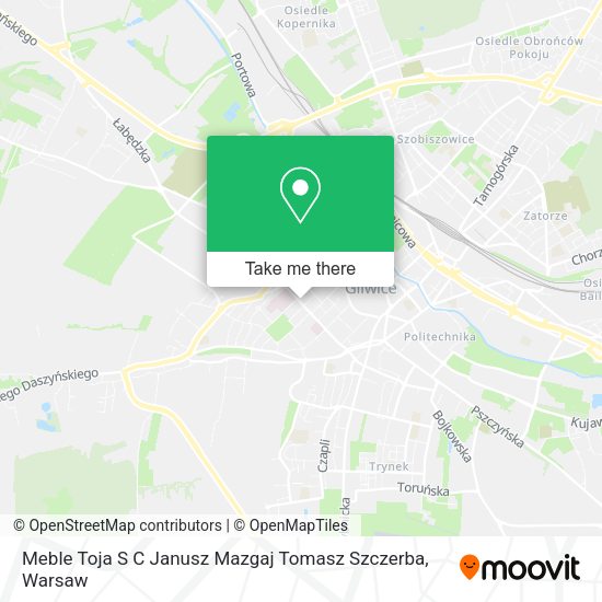 Meble Toja S C Janusz Mazgaj Tomasz Szczerba map