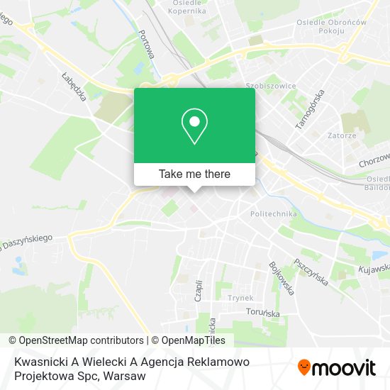 Kwasnicki A Wielecki A Agencja Reklamowo Projektowa Spc map