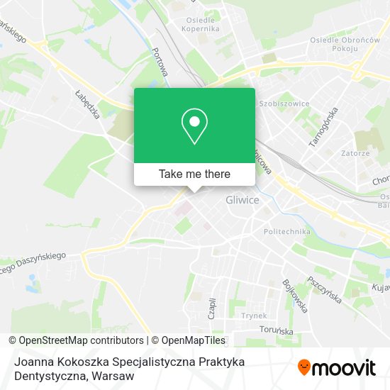 Joanna Kokoszka Specjalistyczna Praktyka Dentystyczna map