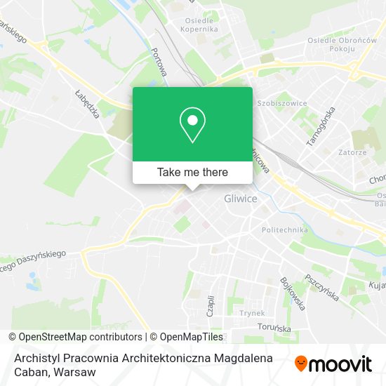 Archistyl Pracownia Architektoniczna Magdalena Caban map