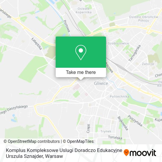 Komplus Kompleksowe Uslugi Doradczo Edukacyjne Urszula Sznajder map