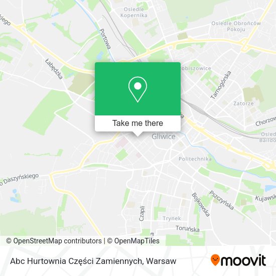 Abc Hurtownia Części Zamiennych map