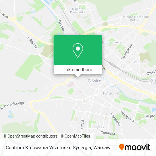 Карта Centrum Kreowania Wizerunku Synergia