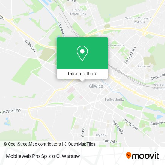 Mobileweb Pro Sp z o O map