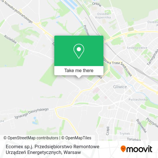 Ecomex sp.j. Przedsiębiorstwo Remontowe Urządzeń Energetycznych map