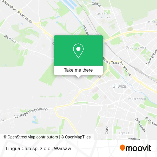 Карта Lingua Club sp. z o.o.