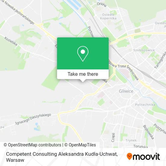 Карта Competent Consulting Aleksandra Kudła-Uchwat