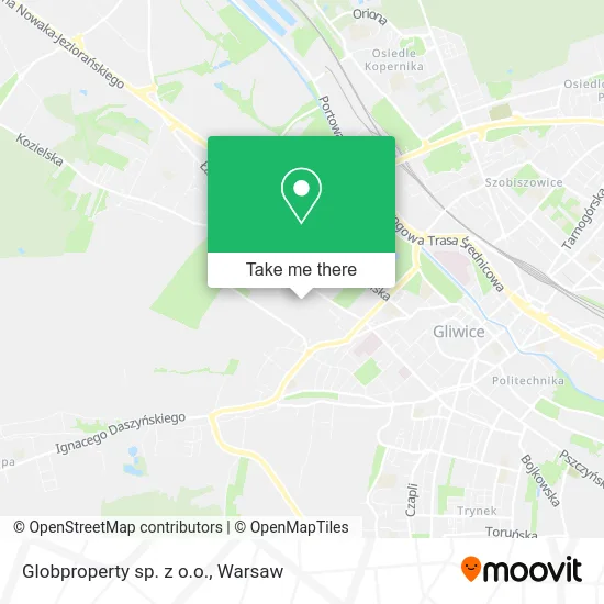 Карта Globproperty sp. z o.o.