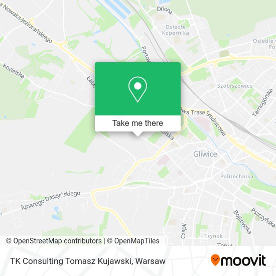 TK Consulting Tomasz Kujawski map