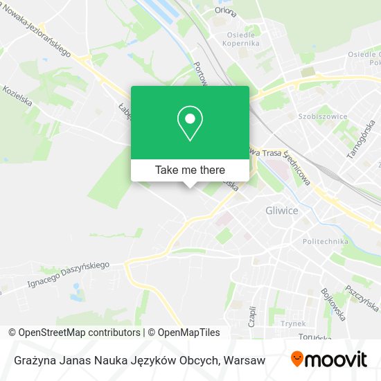 Grażyna Janas Nauka Języków Obcych map