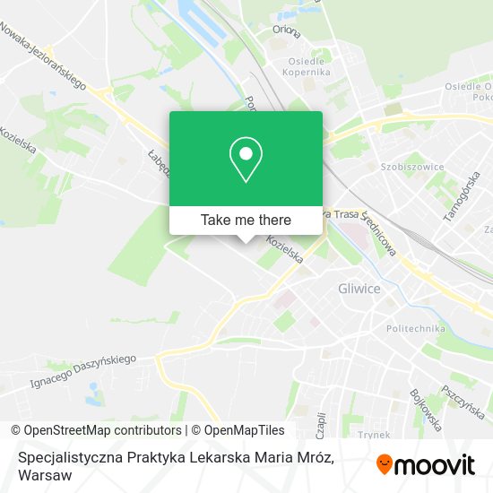 Specjalistyczna Praktyka Lekarska Maria Mróz map